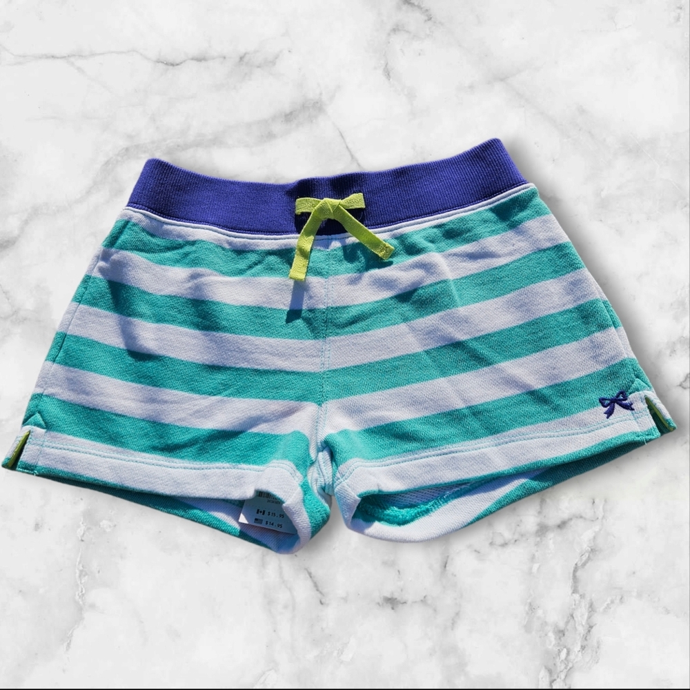 Striped Sailor Blue High Waist Sea Beach Shorts